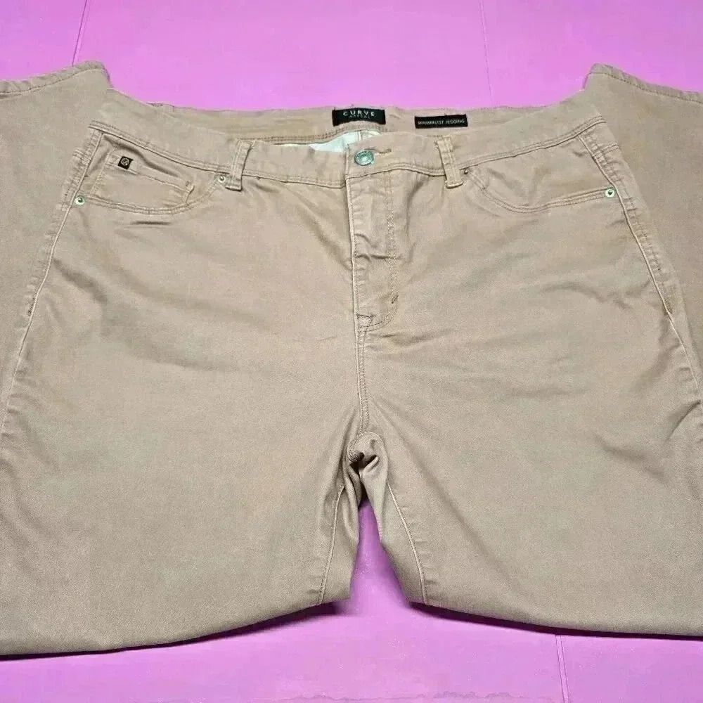 Curve Appeal Minimalist Jegging Size 14 Dusty Rose